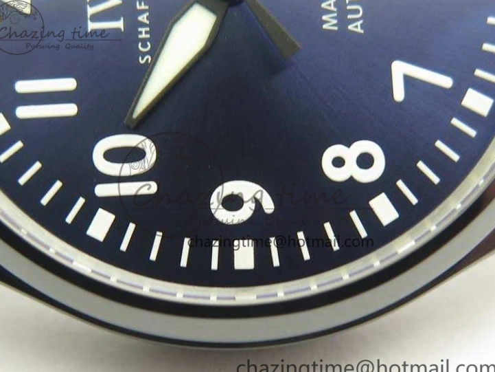 MIROTIME 0125 HighQuality Mark XVIII LAUREUS IW324703 Black Ceramic MKF Best Edition On Black Nylon Strap A 7218